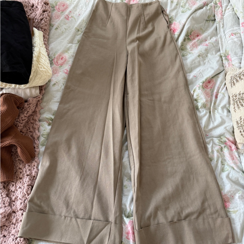 Zara wide leg trousers